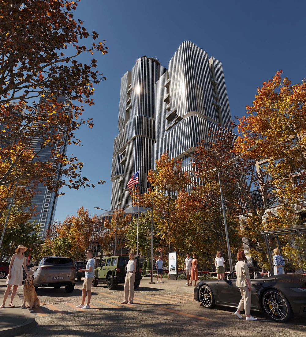 Torre residencial — Exterior